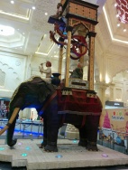 mechanical elephant in the Indian Hall