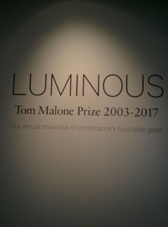 Luminous - art glass exhibit