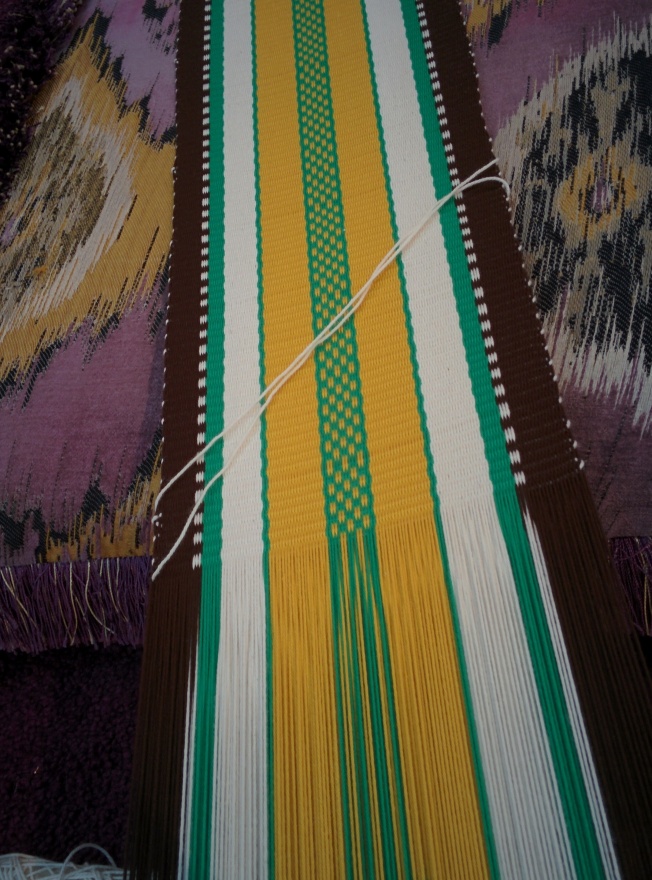 A modern turn on Sadoo weaving