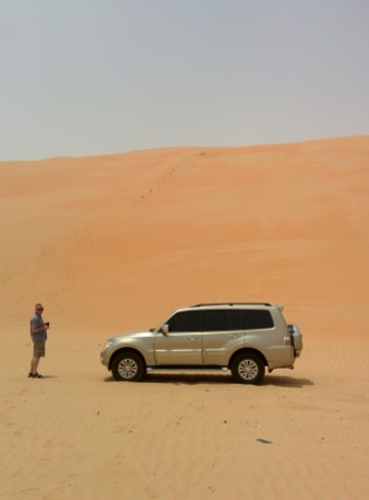 Tal Moreeb - the highest dune in the UAE