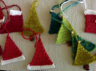 Crochet gift ornaments